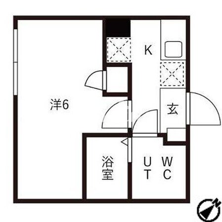 アイリス渋谷の物件間取画像
